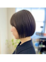 ロンドソレイユ 池袋(Lond soleil)&nbsp;グレージュ/大人ショートヘア/ボブ/韓国/20代30代40代50代/池袋