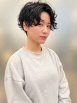 ラウンジ モリオ イケブクロ(Lounge MORIO Ikebukuro)&nbsp;【morio】綺麗でかっこいい黒髪ショート♪