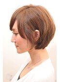 美シルエットボブ。