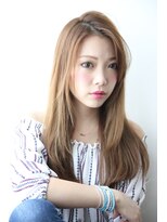 フェリシータ 緑地公園店(felicita)&nbsp;ハイトーンパーソナルカラー☆彡ワンサイドストレート