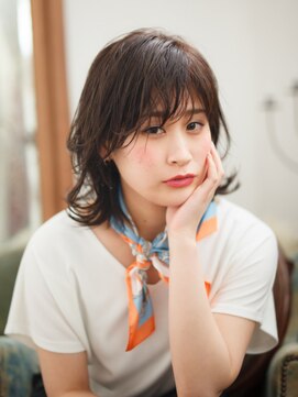 ヘアーアンドネイル フェリス 富士南店(hair&nail feliz) セミウェットくびれミディ