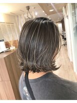 クリーム 大宮(CREAM)&nbsp;外ハネボブハイライトカラー