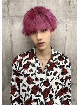 ウィチ(wichi) 【wichi】マッシュ×バイオレットピンク【橋本/橋本駅】