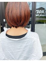 フィオーレ ヘアデザイン(FIORE hair design)&nbsp;アプリコットオレンジカラー