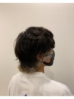 ディーカラー D-COLOR&nbsp;【メンズウルフショート×裾カラー】