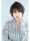 【Rire-リル銀座-】ひし形ナチュラルショートボブ☆