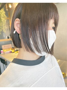 エンシー(ENCI) ぷつっとボブ/切りっぱなし/ミニボブ