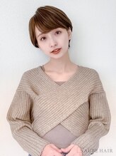 オーブ ヘアー クレア 春日店(AUBE HAIR crea) 20代・30代_小顔マッシュショート