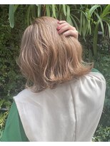 ノイズ エコル(Hair&Make NOISM ekolu )&nbsp;透け感たっぷりベージュカラー