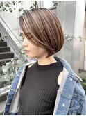 NUDE ぶつ切りボブ 10代 20代 30代 結べるボブ ワンレングスボブ