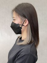 ビスイル 秋葉原店(Vis ill) 20代30代40代ピンクアッシュ髪質改善カラー艶感ストレート