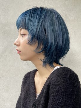 メゾンドイギー(MAISON de IGGY) フェミニンマッシュウルフ☆モードにイメチェン