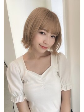 レミエ ダイカンヤマ(lemiie) 切りっぱなし★ショート★外ハネ