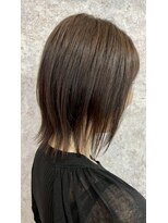 シュガービー(SUGAR-B)&nbsp;ウルフボブ×ナチュラルベージュ