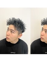 レジット メンズ ヘアサロン(LEGIT MEN's HAIR SALON)&nbsp;ソフトツイスト×アップバング
