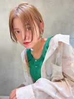 ロイジー(roijir) 表参道roijir 小顔ハンサムショート×透明感ベージュ