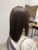 アリアバイエクラート 池袋店(ARiA by ECLART)&nbsp;大人可愛いペールベージュ小顔カットセクションカラー