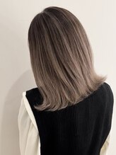 高発色のカラー剤を使用♪理想の色味を出すために、カラーのスペシャリストがカラー剤を選定します◎