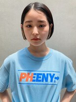 サンド 銀座(sand)&nbsp;大人可愛い20代30代40代グレージュミニボブ丸みショート◎