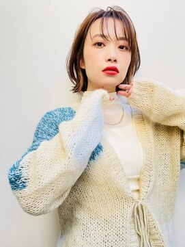 エイミー(Aimee) Aimee町田 外はねボブ×キャラメルブラウン