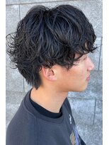 ニアウ 太田店(Niau)&nbsp;波巻きパーマツイストスパイラルパーママッシュメンズパーマ