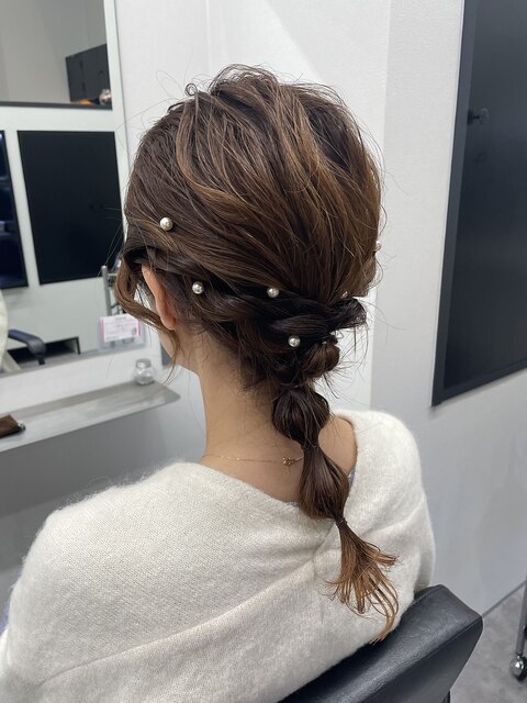 タマネギヘア×ヘアセット