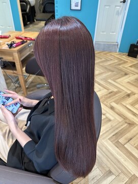 ロトヘアー(LOTO HAIR) ロング×レッドブラウン