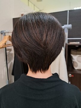 ブレス ザモール郡山店 【BLESS】N.カラー白髪染め&カット