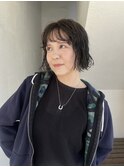 ボブパーマ ニュアンスパーマ 癖毛風パーマ