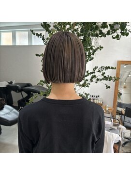 トレス(tresses) ボブ×ツートンカラー
