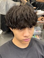 渋谷緩めシャドウパーマニュアンスパーマルーズパーマ19時以降