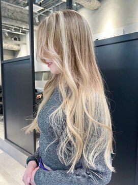 アルバム 銀座(ALBUM GINZA) マロンベージュメルティカラー似合わせカット_ba503411