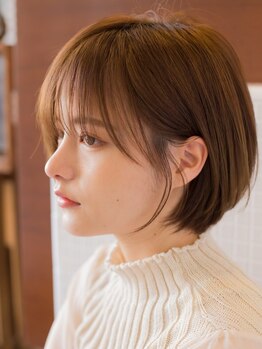ヘアーアンドメイク ココ(hair&make koko)の写真/《骨格の影響を受けやすい[ショートSTYLE]こそ[koko]にお任せ！》骨格に合わせたCUTで魅力UP間違いなし…★