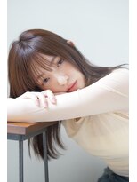 パール(PearL) 【PearL】美髪ストレート/ワイドバング/外ハネボブ/イメチェン