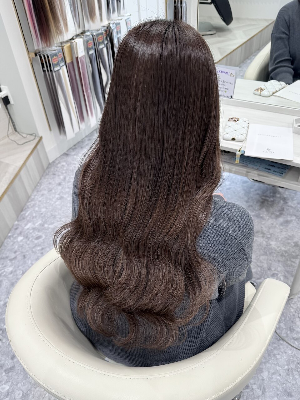 ミディアム→ロング【最高級人毛エクステ80本】:L241543177 ミディアム→ロング【最高級人毛エクステ80本】:L241543177