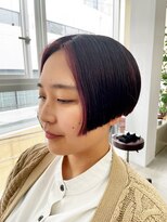 ヘアメイク デザート(HAIR MAKE DESART) 高盛　優芽香【前下がり×フェイスフレーミング】