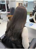 グレージュカラー/レイヤーカット
