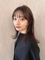 アメリラブ(ameri love)&nbsp;外はね×小顔サイドバング×くすみベージュ