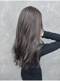 コントラスト極ハイライト☆グレーベージュ☆20代30代40代