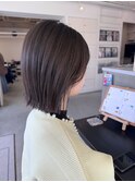 ぱつっとボブ