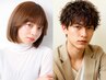 【当日限定】カット+頭浸浴5分or炭酸ヘッドスパ5分　4950円