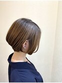 美シルエットショートボブ
