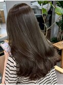 韓国風レイヤーカット髪質改善ダブルカラーハッシュカット