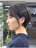 ショート＊ダークグレー＊アッシュ＊ショートボブ＊ボブ