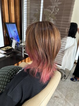 アイシー ヘアーメイク(ic hair make) 白髪ぼかしハイライト