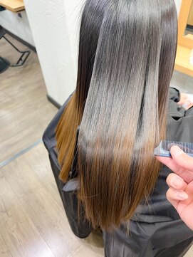 アンフィサンクミル 銀座(AnFye cinq mille) ［AnFye］縮毛矯正×ジュエリーシステムトリートメント