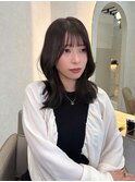 美髪＊髪質改善ダークアッシュ＊外巻きウェーブ＊Zina札幌大通