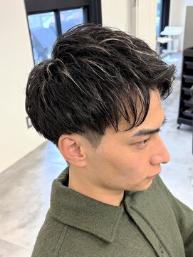ノイセル(Noisyle) MEN’S HAIR/波巻ツイストスパイラル/フェザーパーマ/北堀江☆