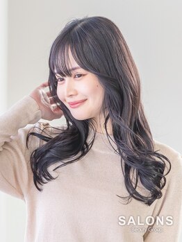サロンズ ヘア 福山駅家店(SALONS HAIR)の写真/顔周りの似合わせカットで、印象をぐっと変えてくれる♪あなたの魅力を最大限に引き出すスタイルをご提案!