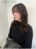 グレージュ レイヤーカット